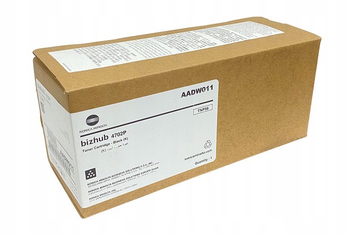 Originálny čierny toner Konica Minolta Bizhub 4702P (TNP56 TNP-56 AADW011)