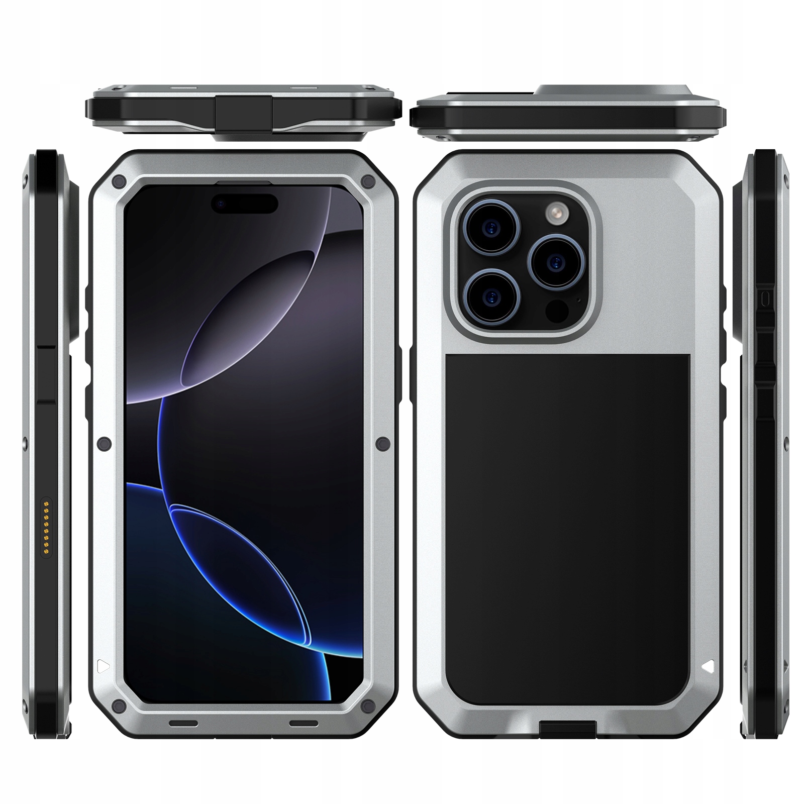 Lunatik Taktik Pancerne Etui 360° Wytrzymała Obudowa iPhone 16 Pro