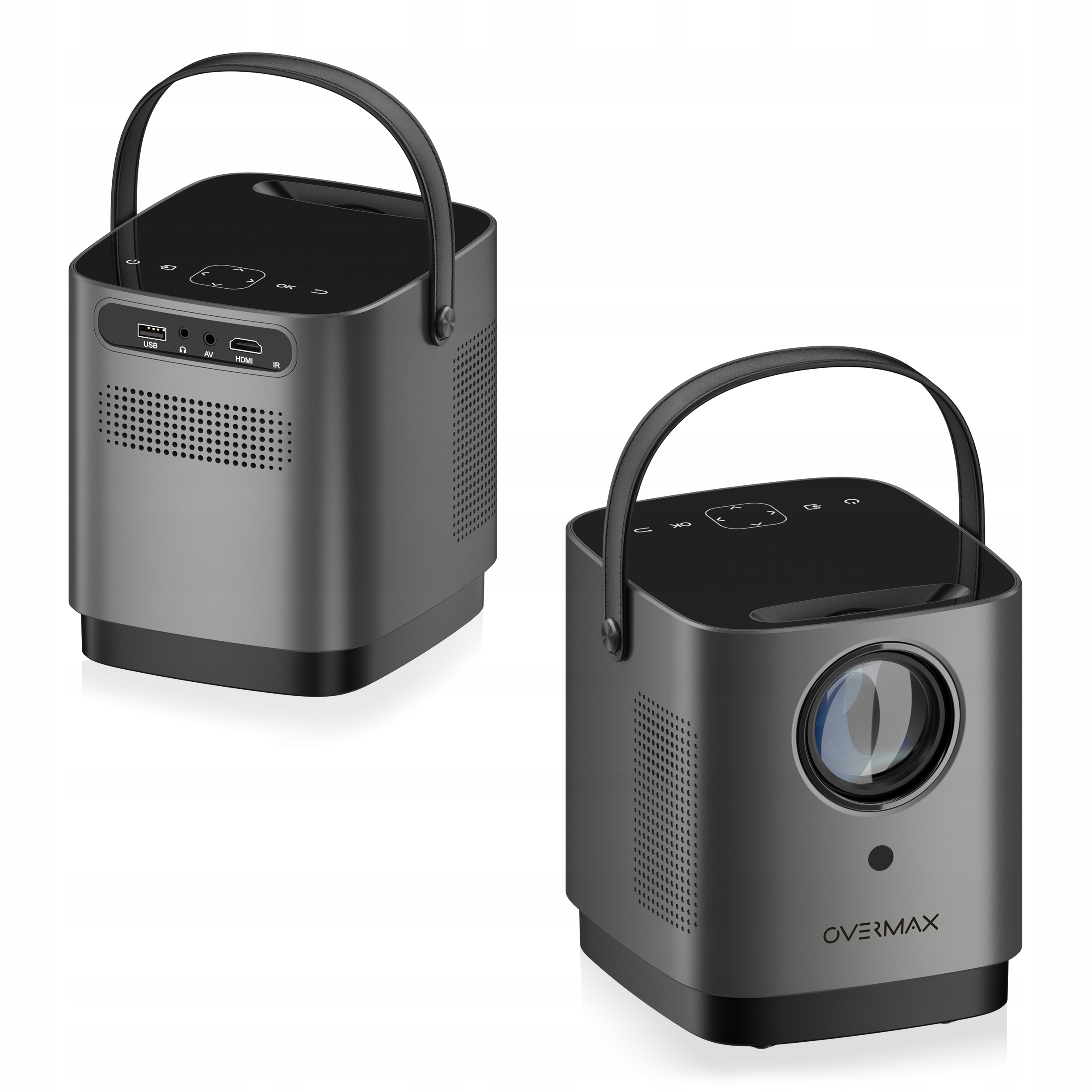 PROJEKTOR PRZENOŚNY YOUTUBE 2000:1 3500 lm HD WiFi + HDMI AUX MULTIPIC 3.6 Stan opakowania oryginalne