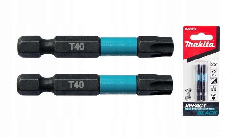 

Makita Bity końcówk udarowe Impact Black T40 x50mm