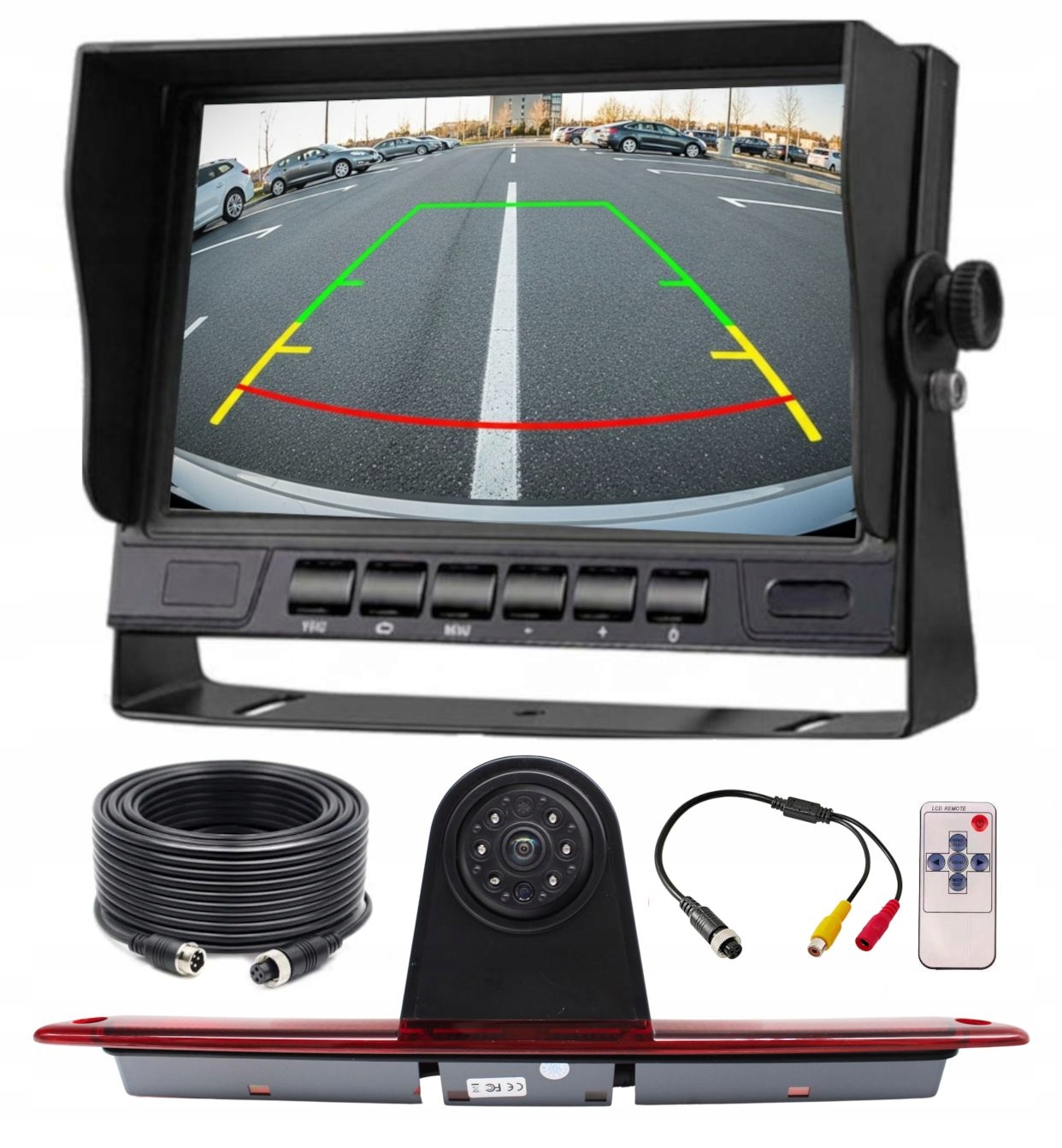 Monitor Cúvacia Kamera Mercedes Sprinter Vw Crafter 2006-2017 Full Hd 1080P