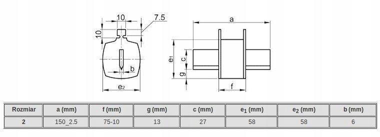 Wkładka bezpiecznikowa nożowa NT2 224A 500V gG Tracon Stan opakowania oryginalne