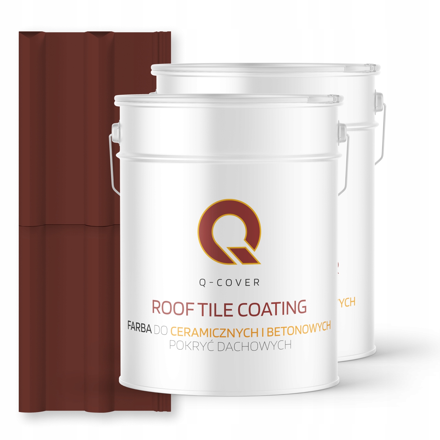 Farba Na Keramické Strechy Podklad Červená Hnedá Ral 8012 74 m2 Lesk