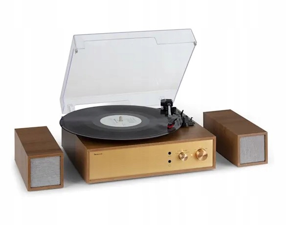 Gramofon Auna Berklee TT Play brązowy