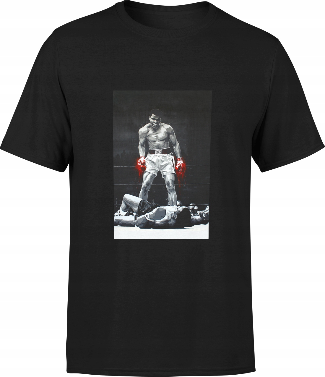 

Koszulka Męska Boks Muhammad Ali Z Nadrukiem XXL