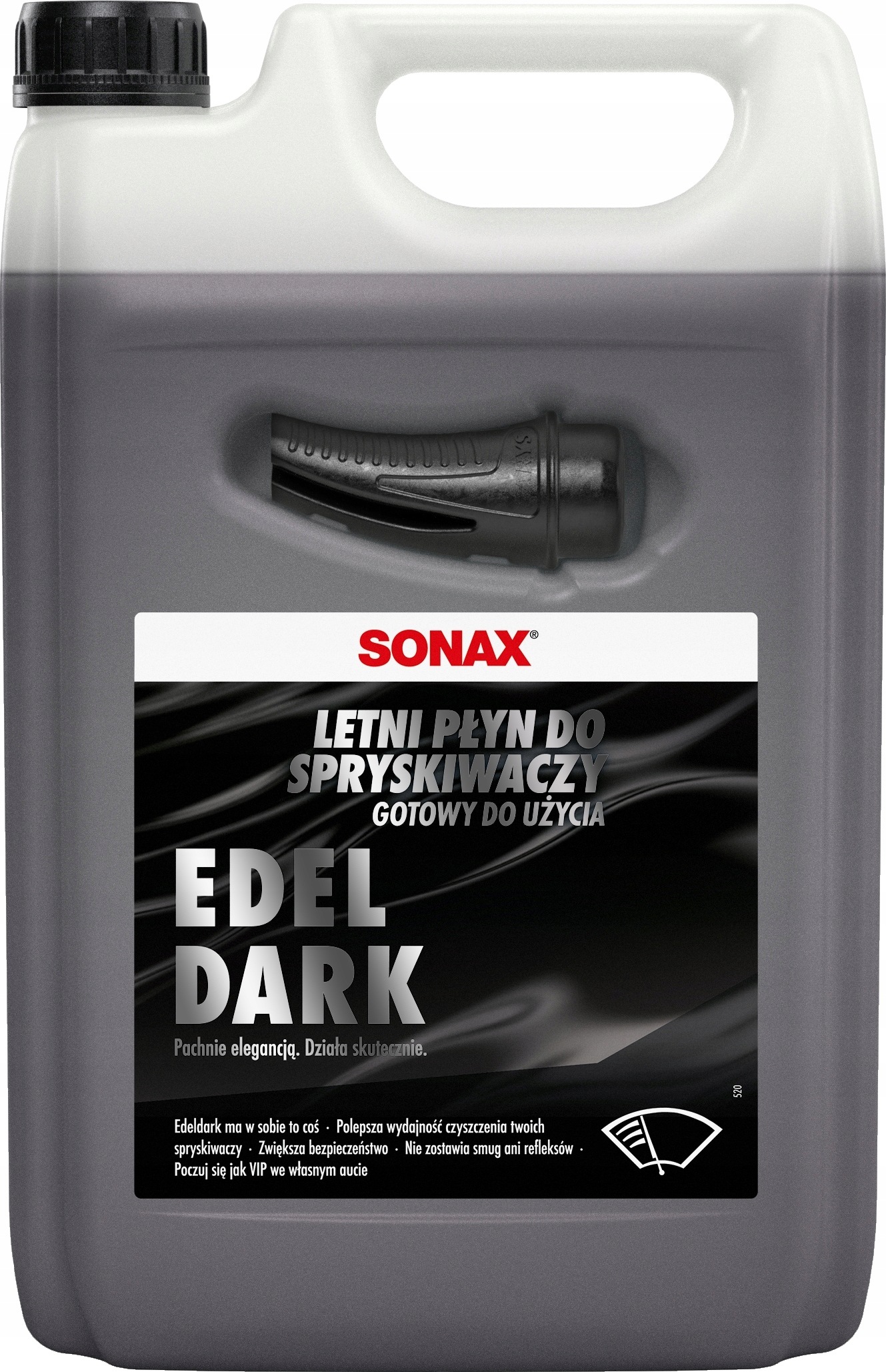 Letni płyn do spryskiwaczy Sonax 4l z lejkiem Edel Dark