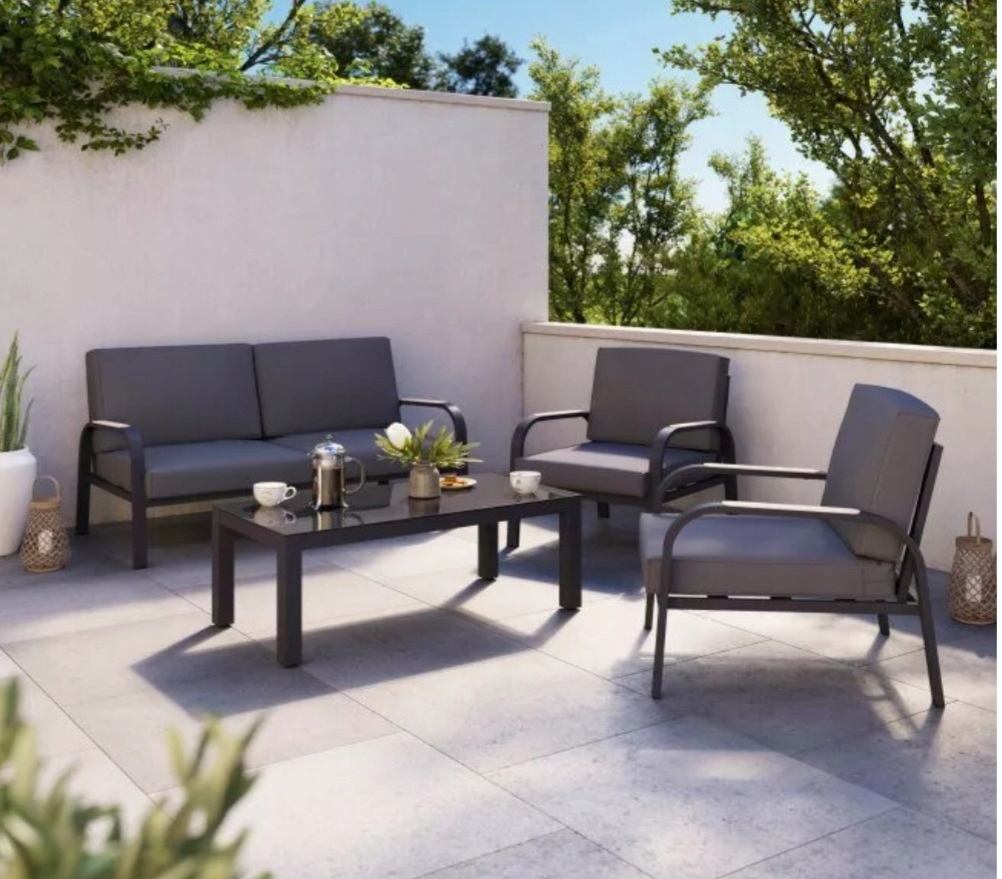 ZESTAW MEBLI OGRODOWYCH BALKONOWYCH TARASOWYCH EAN (GTIN) 5059340136752