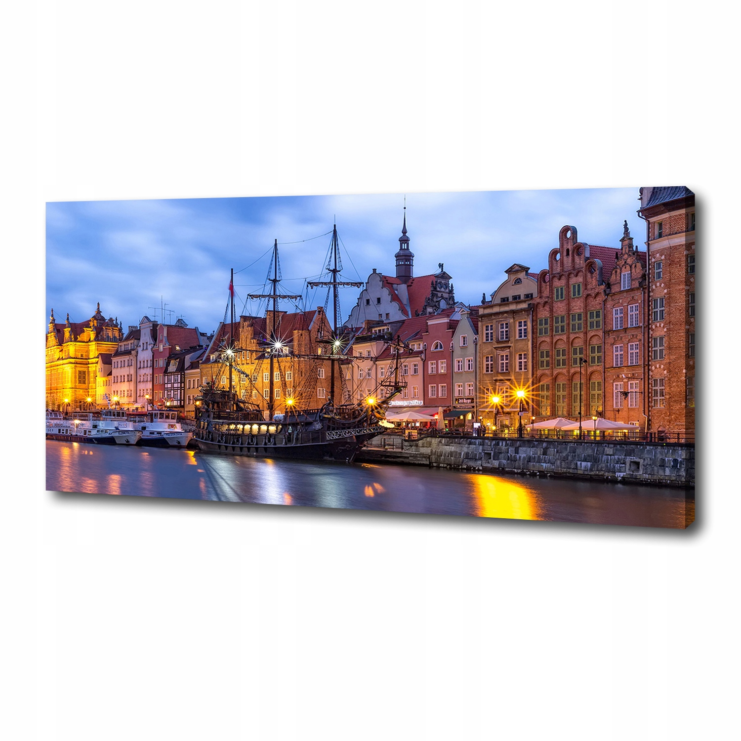 Fotoobraz obraz na plátně Gdaňsk Polsko 125x50 cm