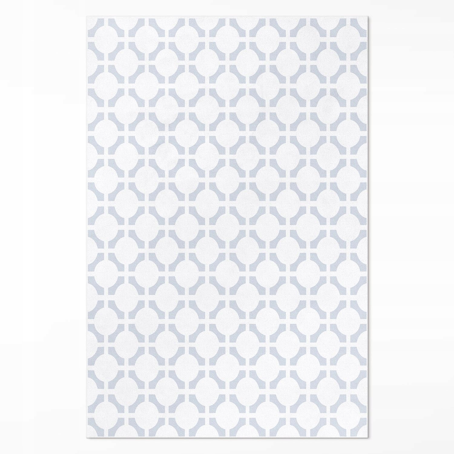 Vnitřní Koberec Dekorativní geometrický minimalistický vzor 140 x 210 cm