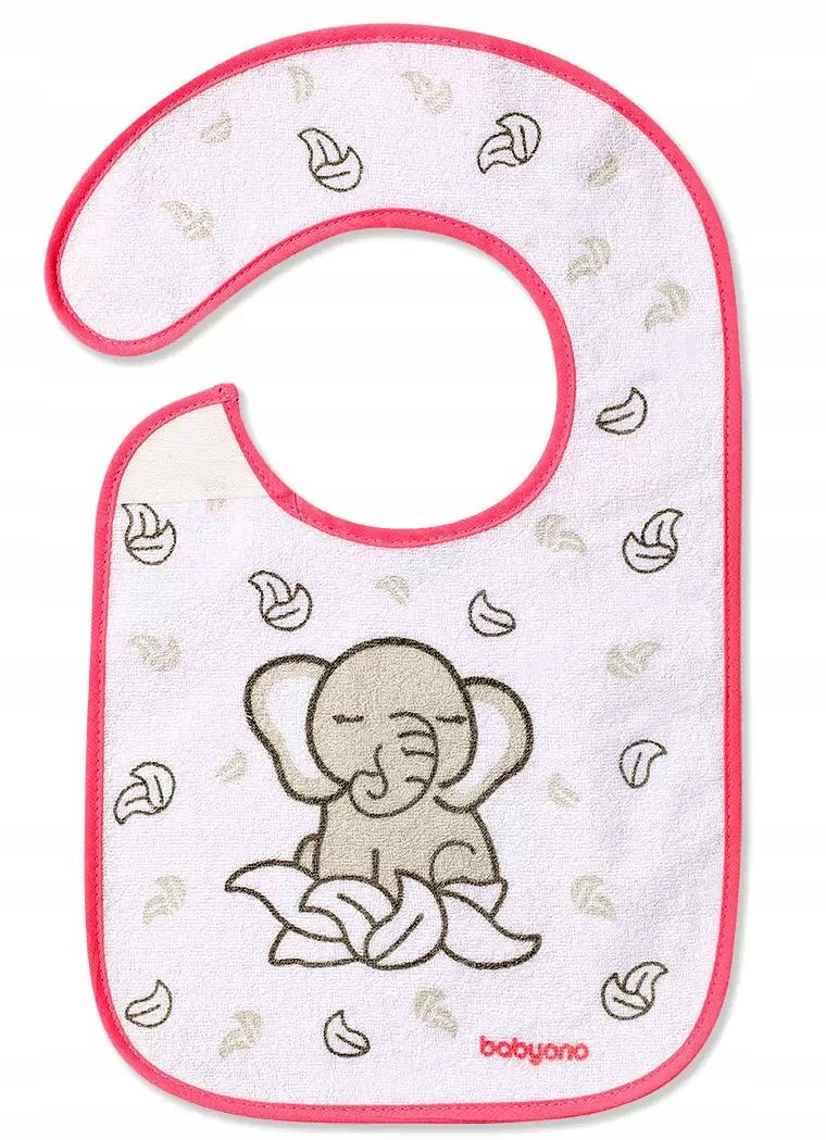 BABYONO Śliniak frotte wodoodp. 6m+ 832