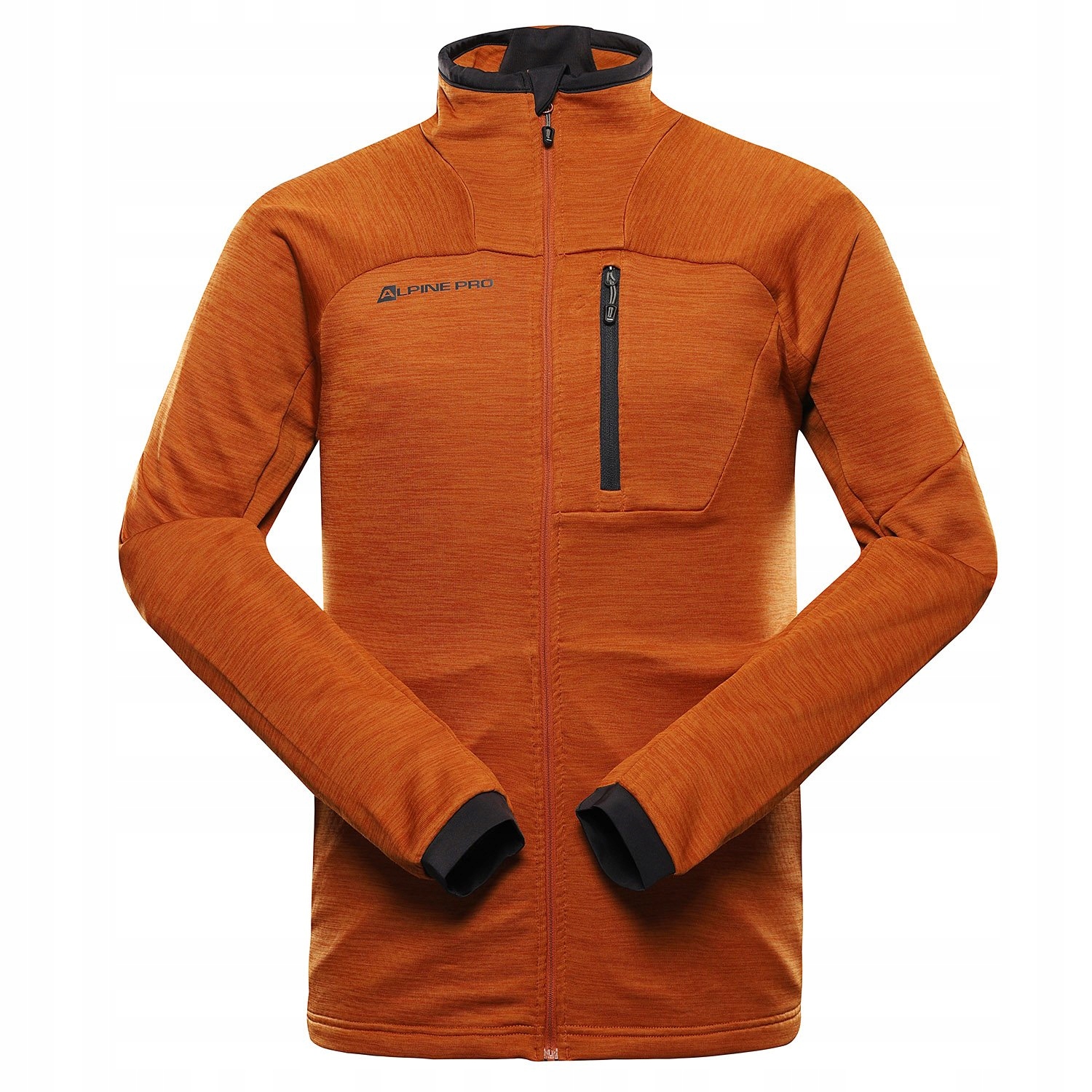 Bluza męska sportowa turystyczna Alpine Pro Onnec 3 k.pomarańczowy r.L