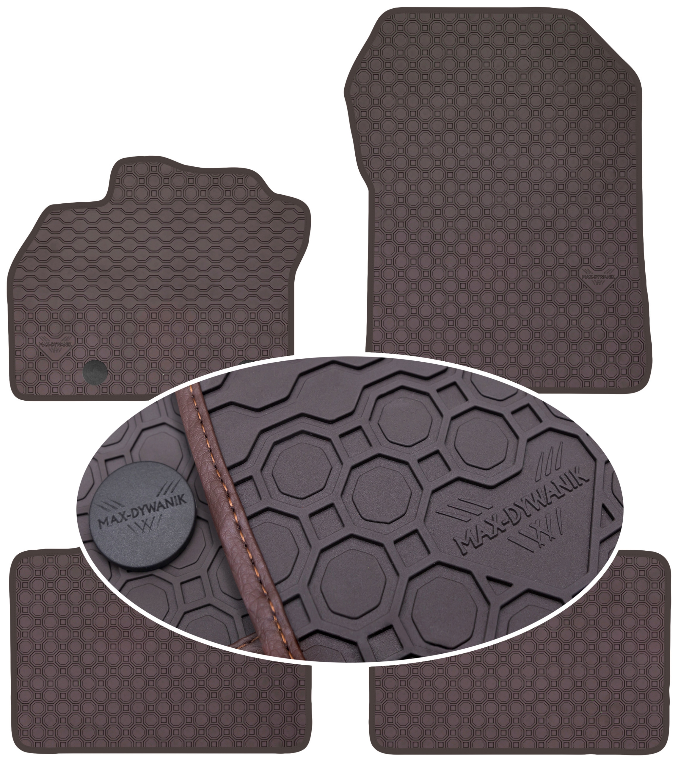 Renault Zoe 2012 Bronzové koberčeky