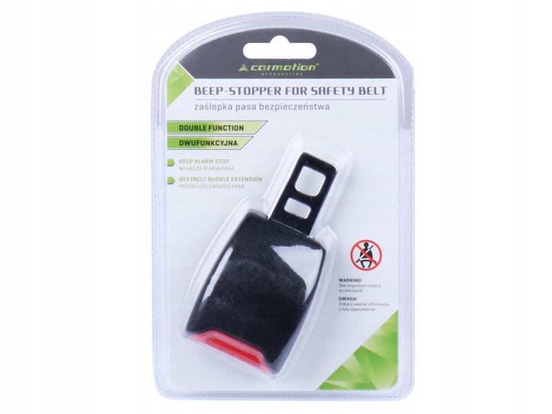 ZAŚLEPKA PASA BEZPIECZEŃSTWA PRZEDŁUŻKA ADAPTER ZAJĘTOŚCI PASÓW PRZELOTKA Numer katalogowy części 72397