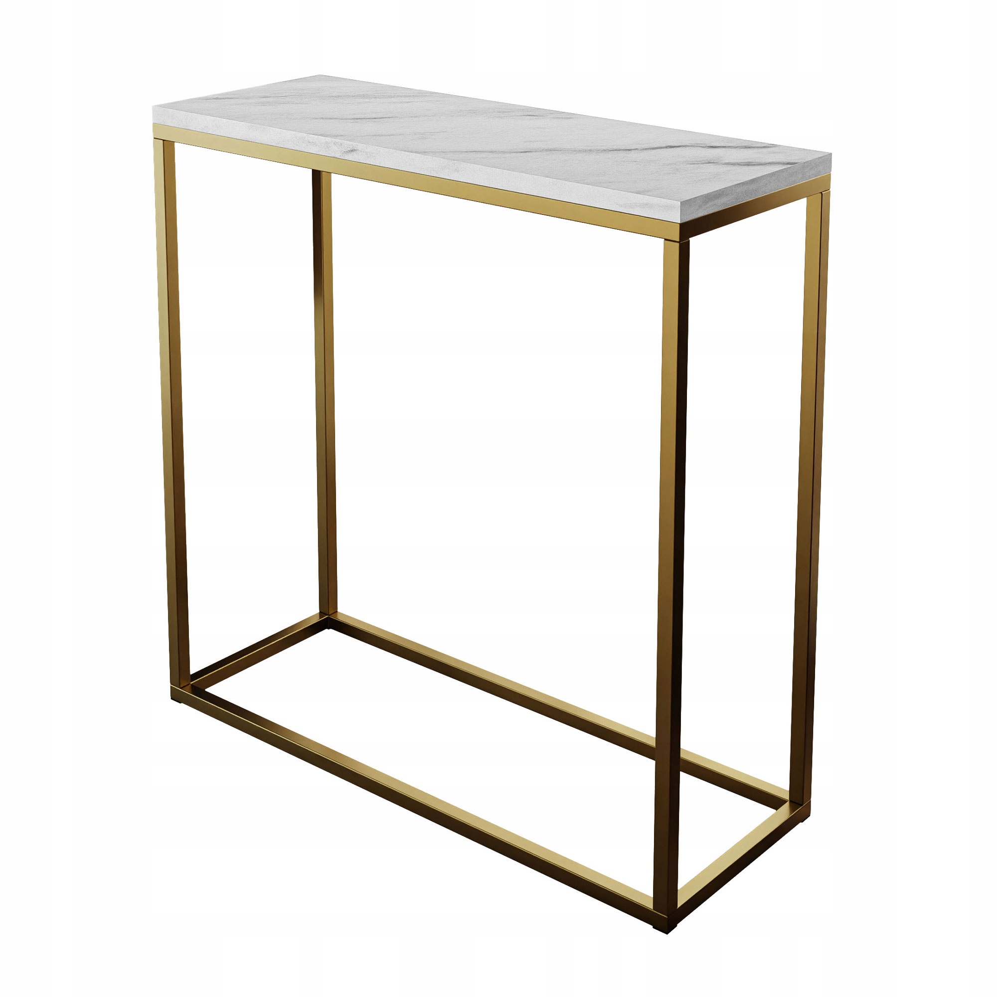

Konsola Modern Levanto II 80 cm złoty mat marmur