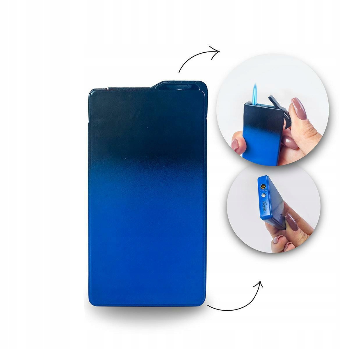 Zapalniczka Żarowa Palnik Fummo 1xJet Black/Blue