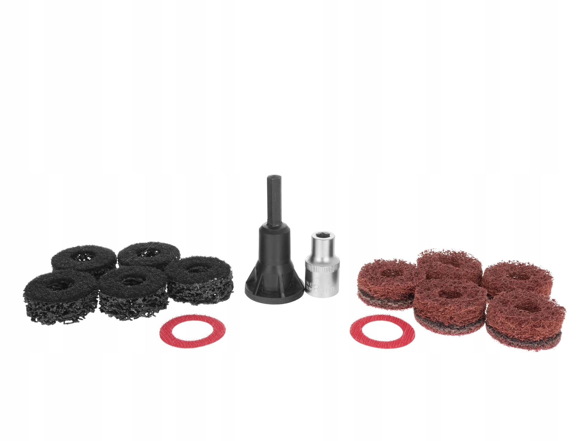 ZESTAW DO CZYSZCZENIA PIAST I SZPILEK 14 ELEMENTÓW Marka Geko