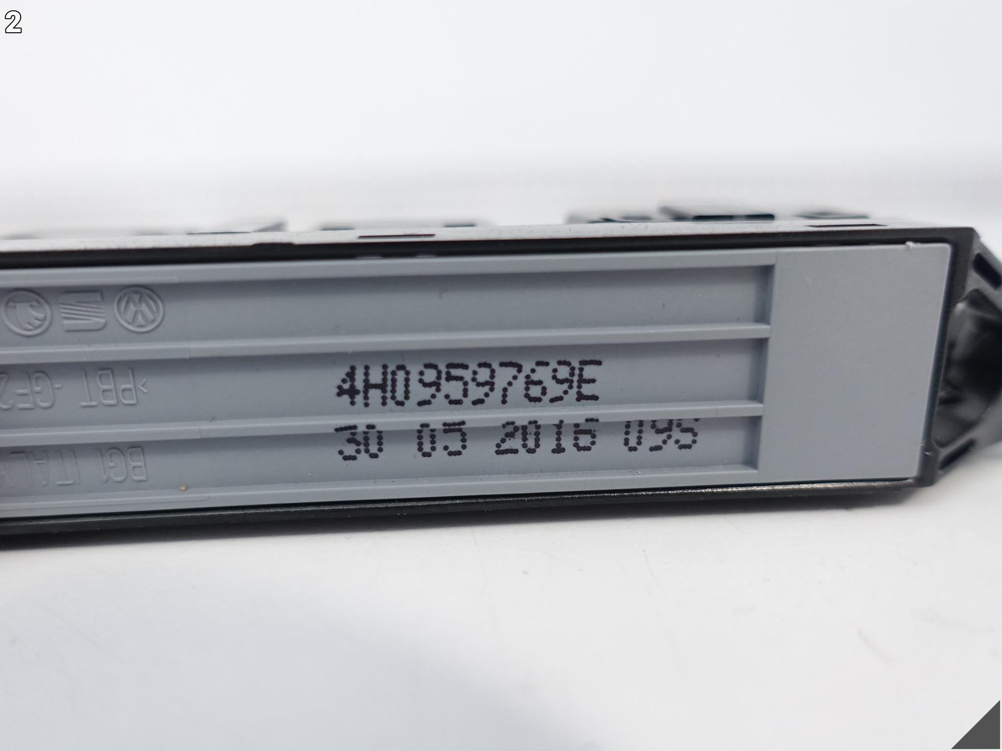 AUDI S8 A8 4H0 D4 09-17 LIFT switch PAMIECI seat CHROM left