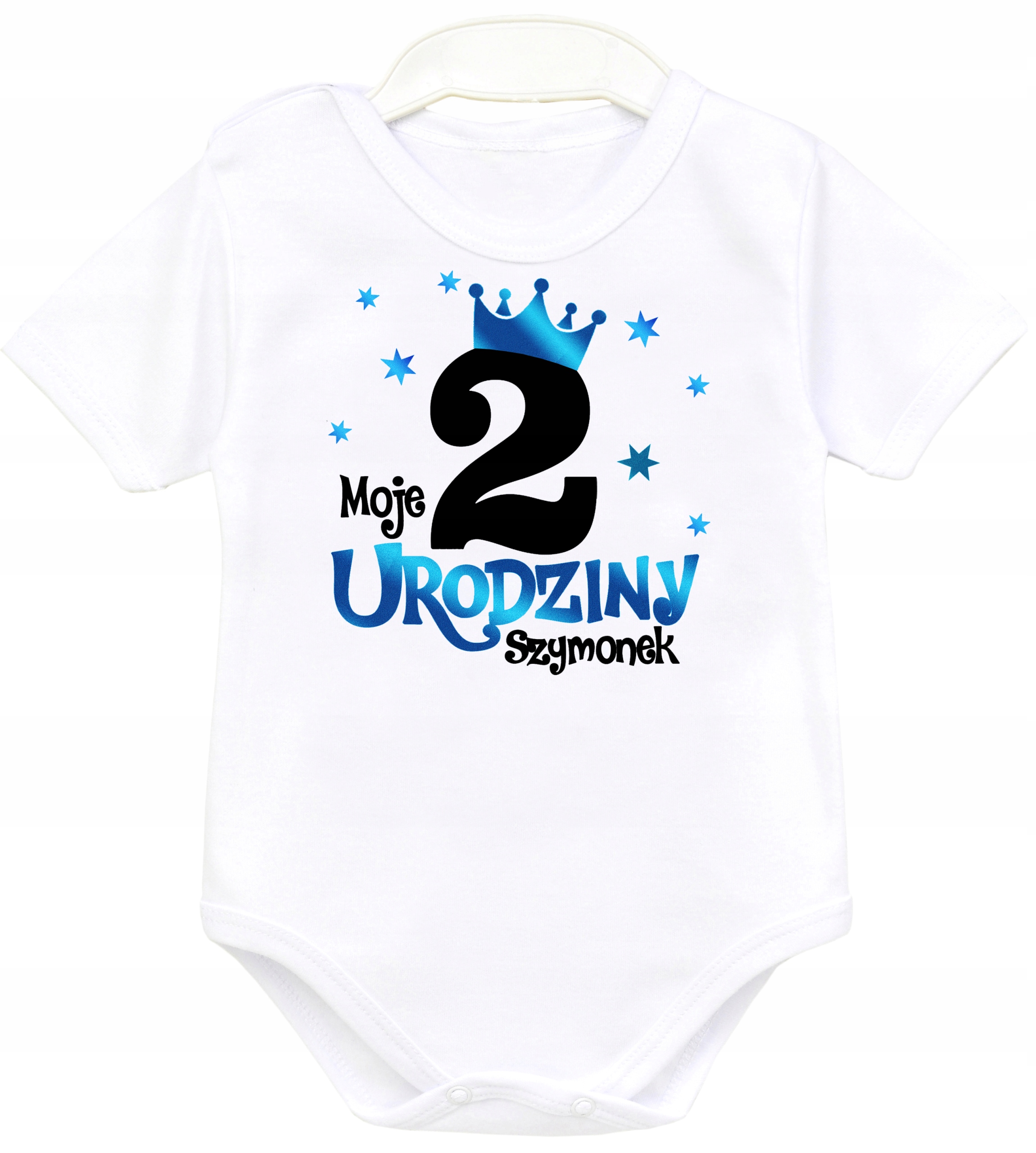 

Body kr rękaw Drugie Urodziny 2 lata Imię r. 92