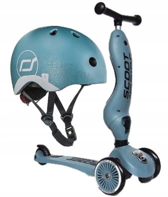 

Scootandride Hulajnoga Jeździk Kask Steel Dog