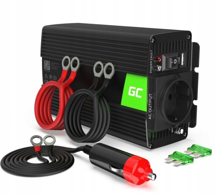 

Przetwornica 12V/230V 500W/1000W Czysty sinus