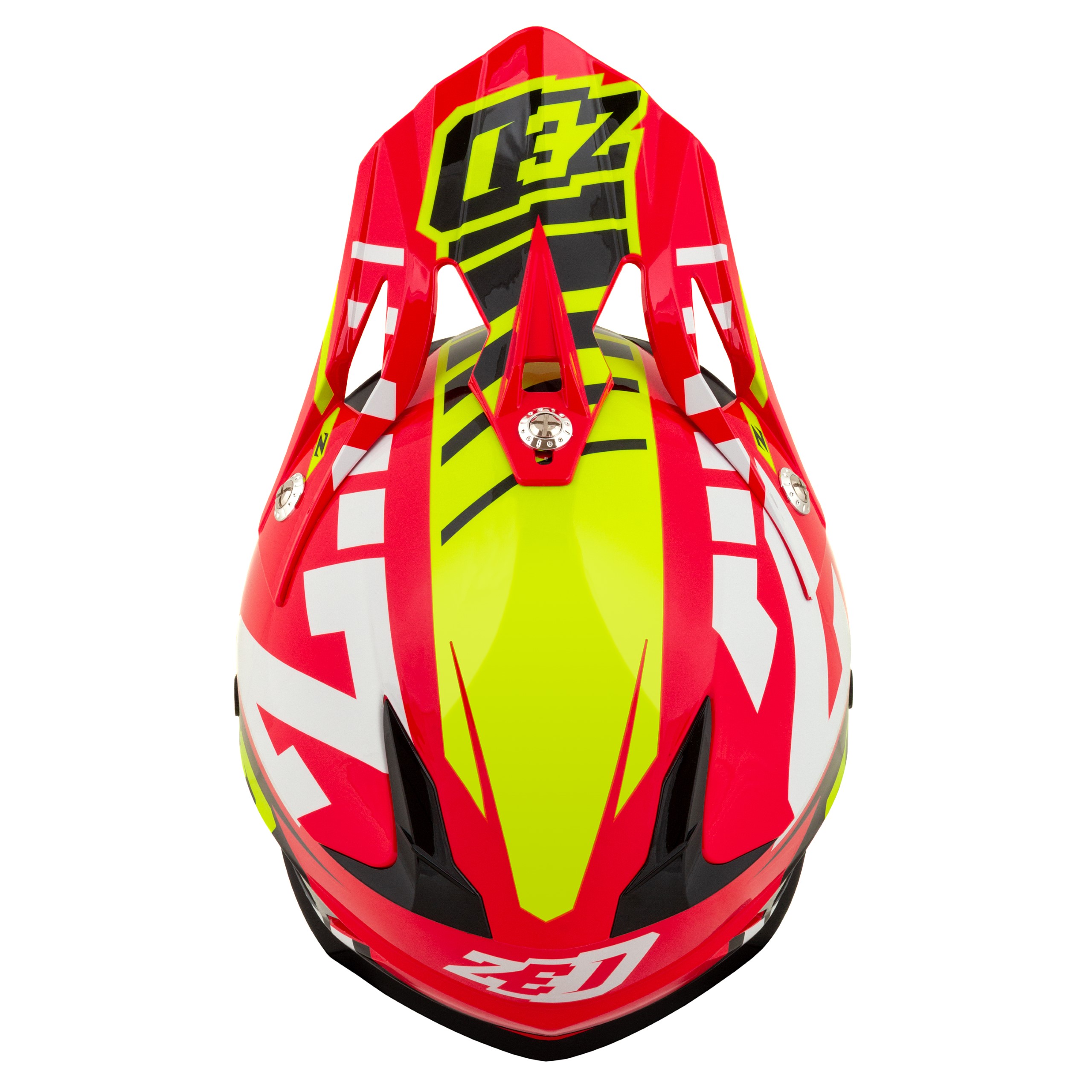 JUNIOR ZED KASK CROSS MOTOCYKLOWY GOGLE (54-56)YL Rozmiar L