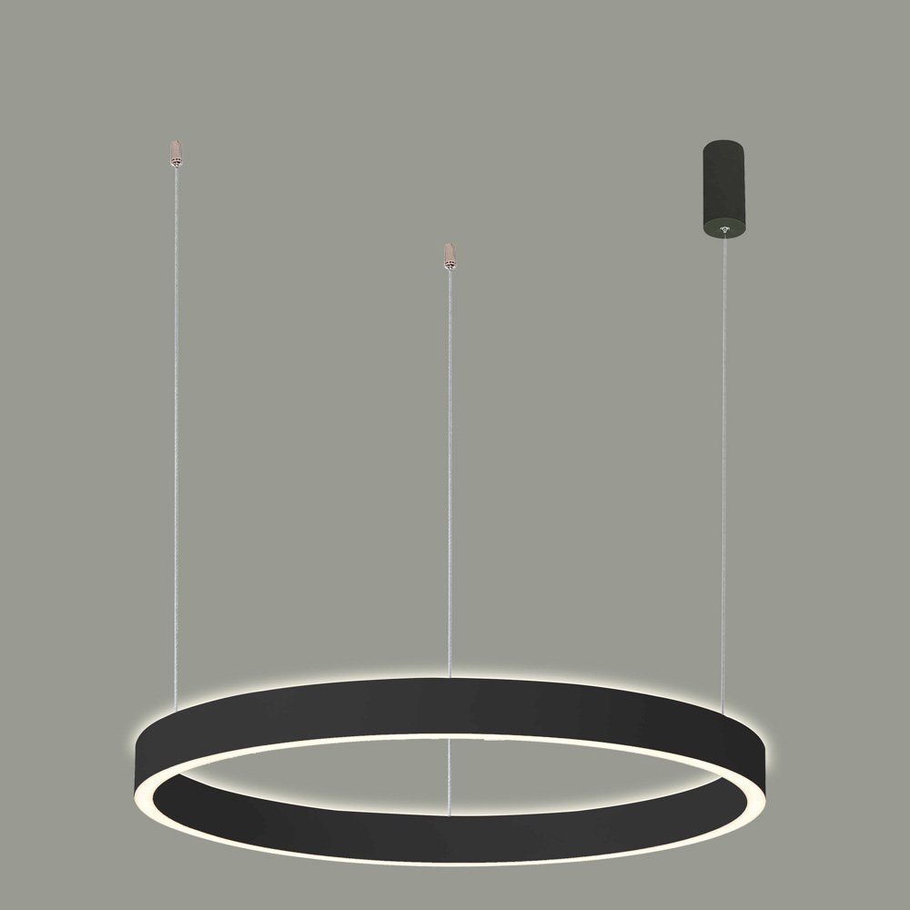 Závesná Led lampa 80W Brasco Up Down PND-56215D-080RPP-BK-3KS4K Italux