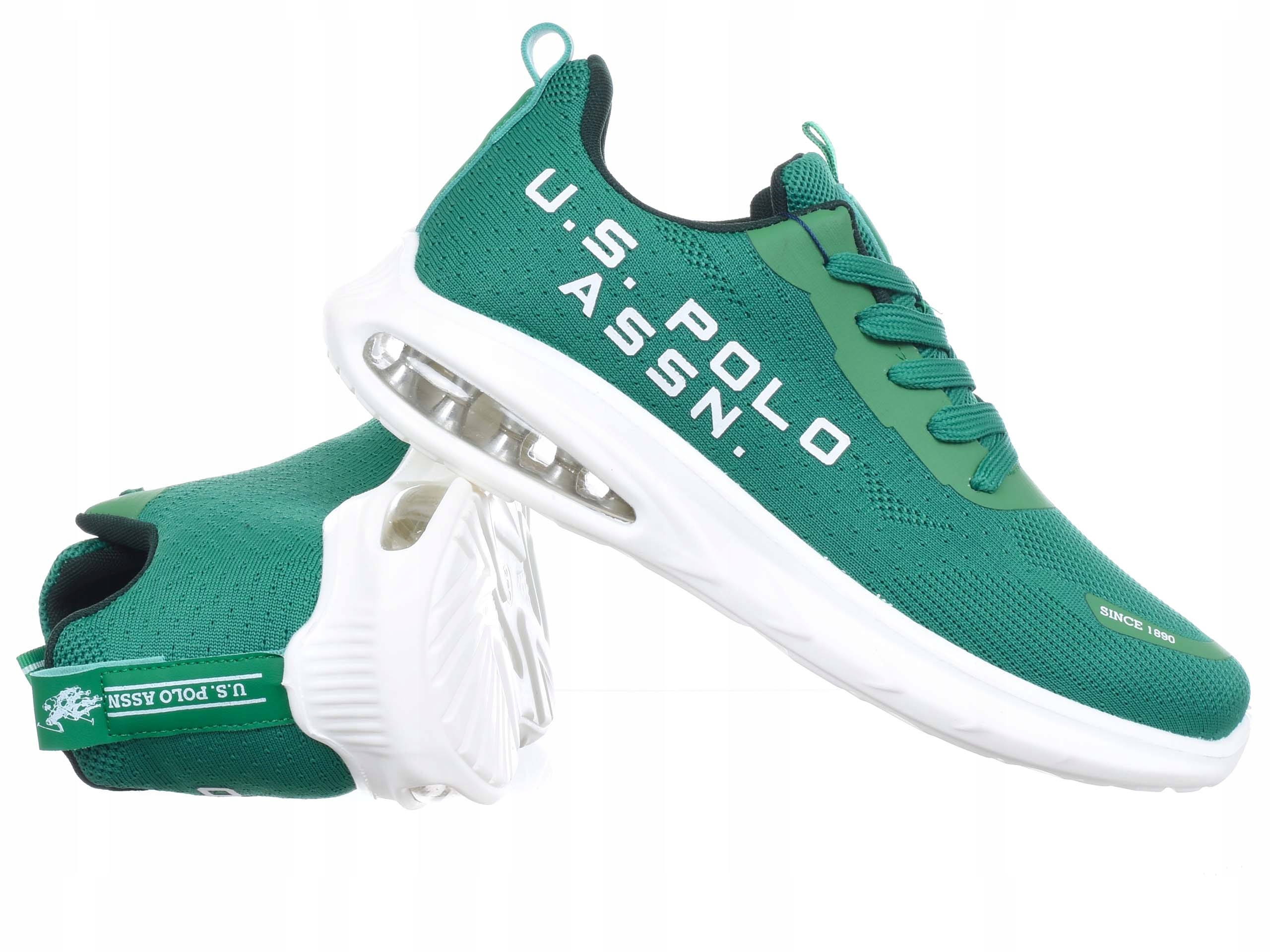 Pánské Boty U.s. Polo Assn. ACTIVE001-GRE007 Tenisky Zelené