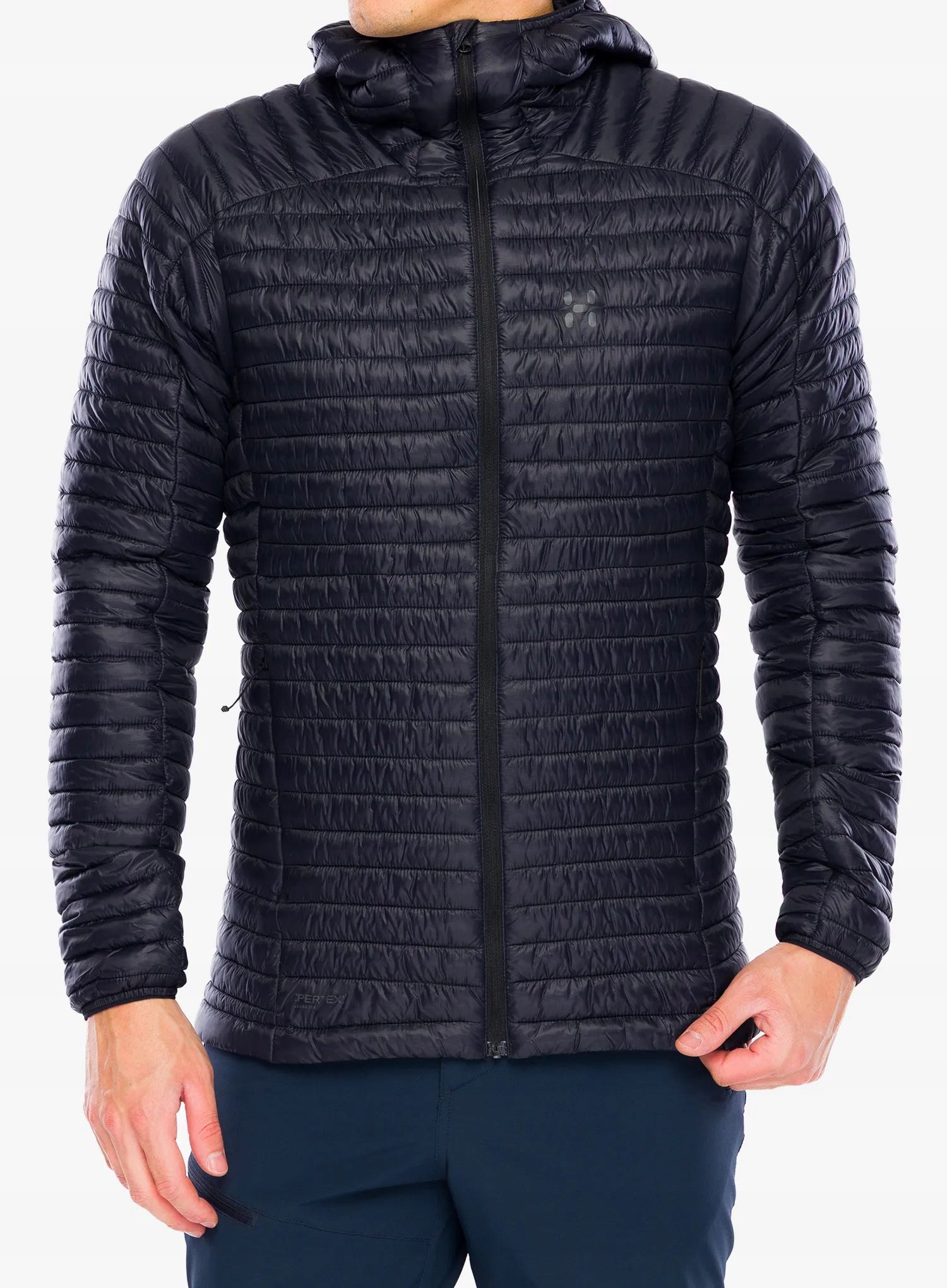 Zateplená bunda Haglofs L.I.M Mimic II Hood true black L