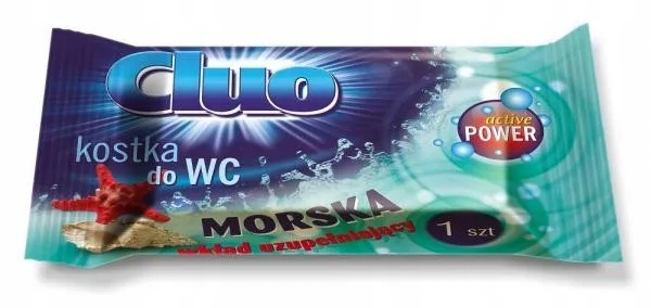 

Cluo Kostka do Wc wkład zapach Morski, 40 g