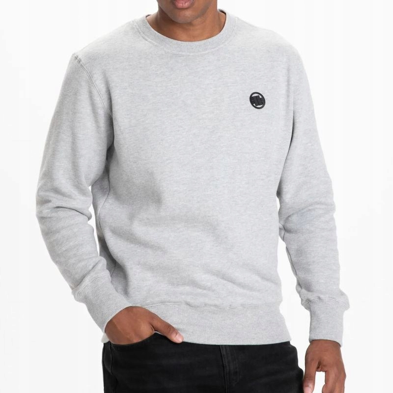 

Bluza Pit Bull Small Logo 21 gładka szara ciepła L