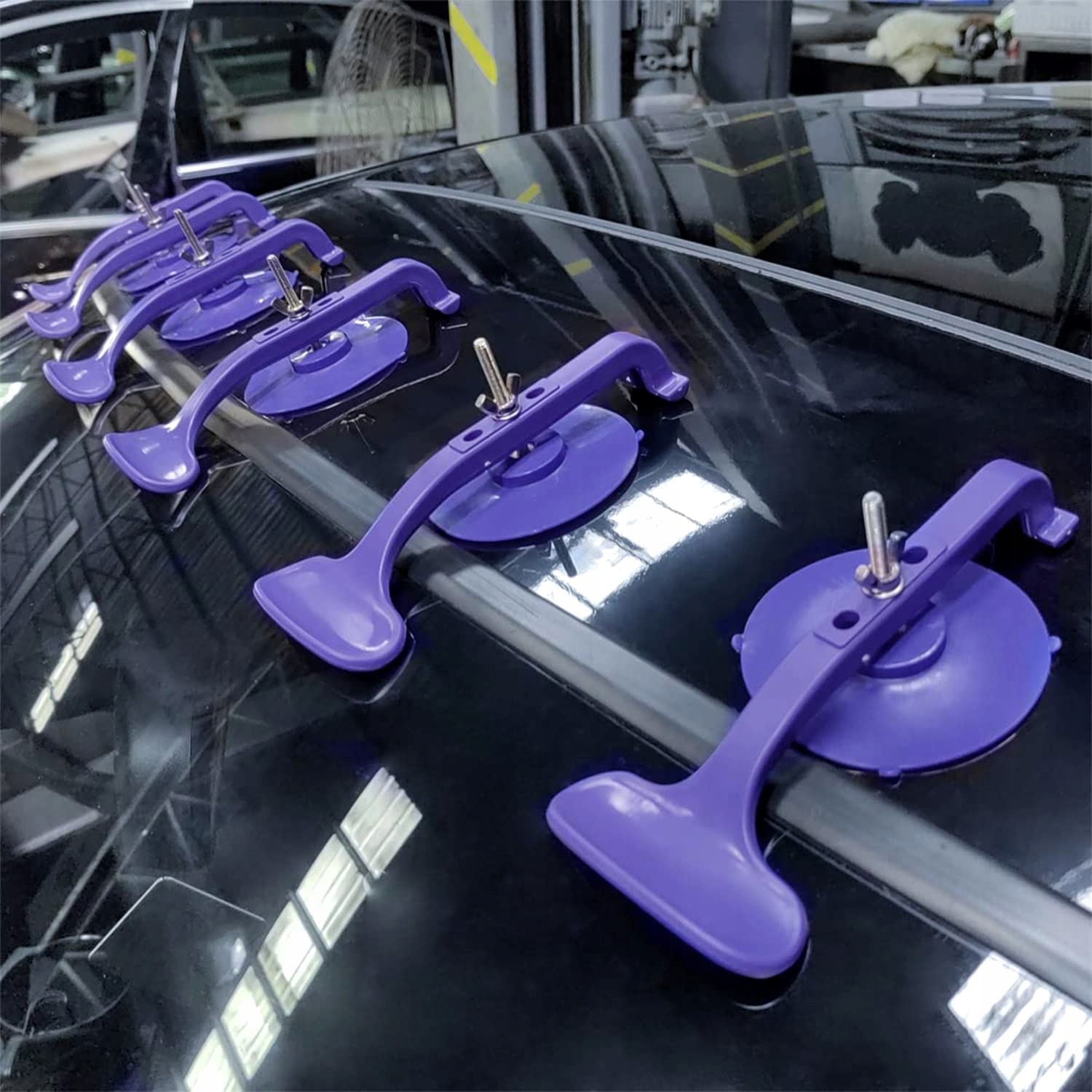 Zktool 6 szt. Suction Clamp Set,Suck-N-Clamp,for Liczba elementów w zestawie 6