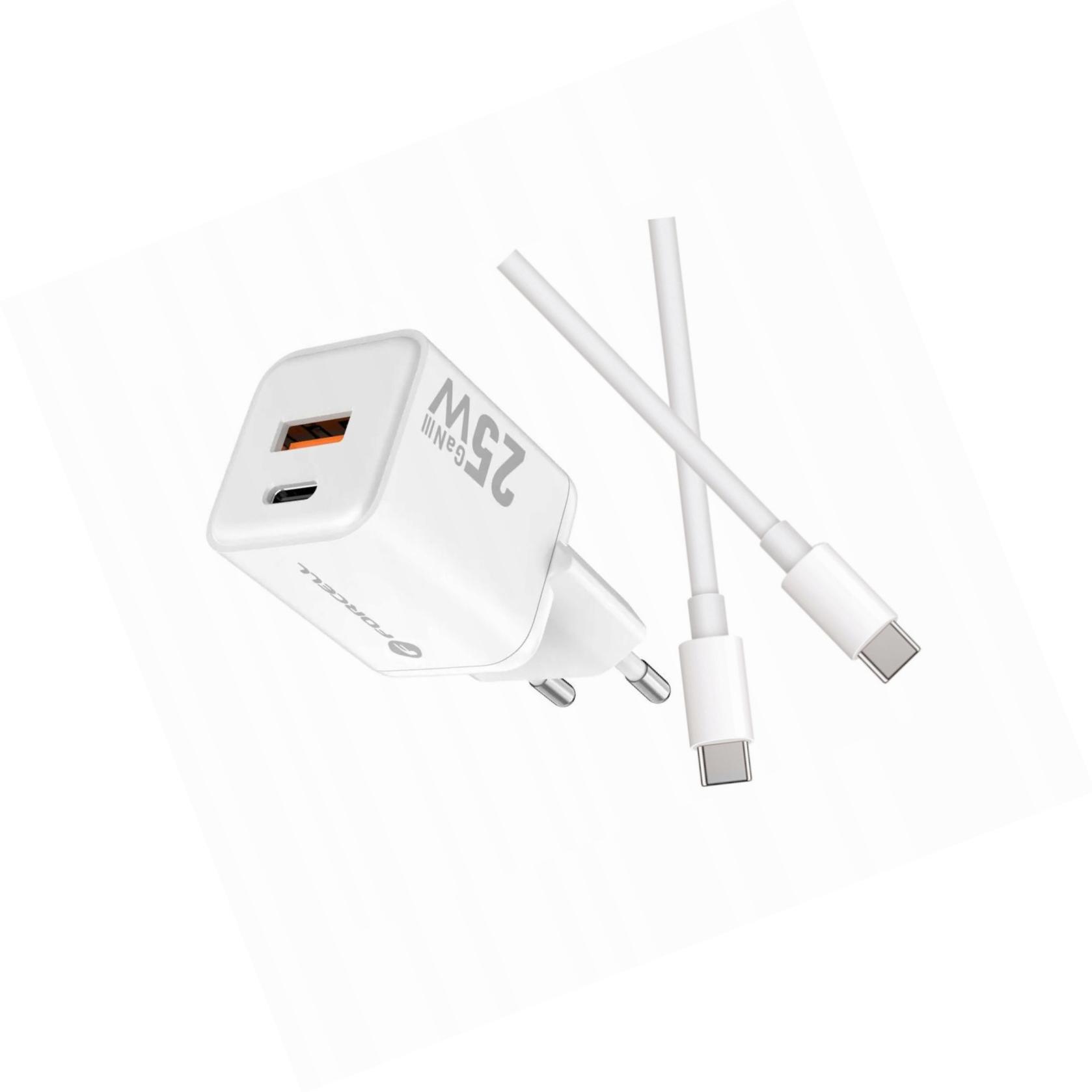 Szybka ładowarka Gan 25W z długim kablem Usb-c do Samsung Galaxy S20 Fe