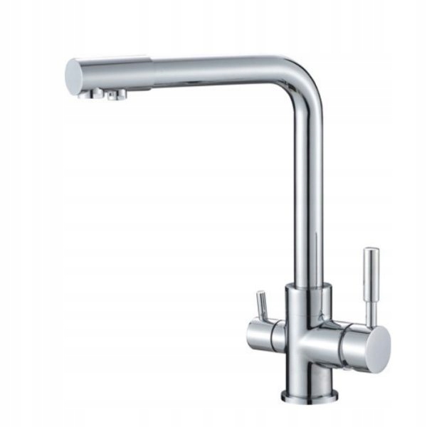 Třícestná Stojánková Dřezová Baterie S Přídavným Ventilem Hydroland