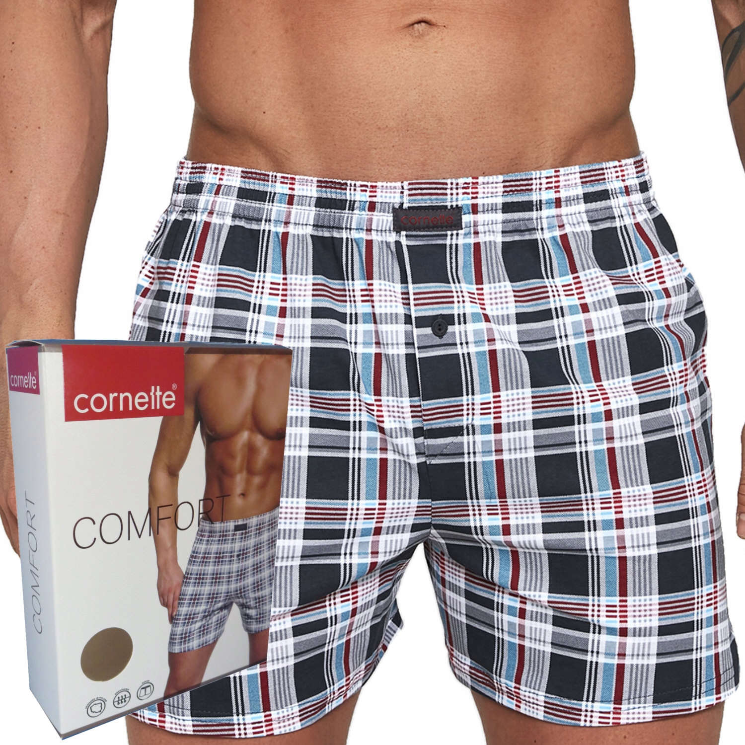 

Cornette bokserki Comfort box luźne 008/205