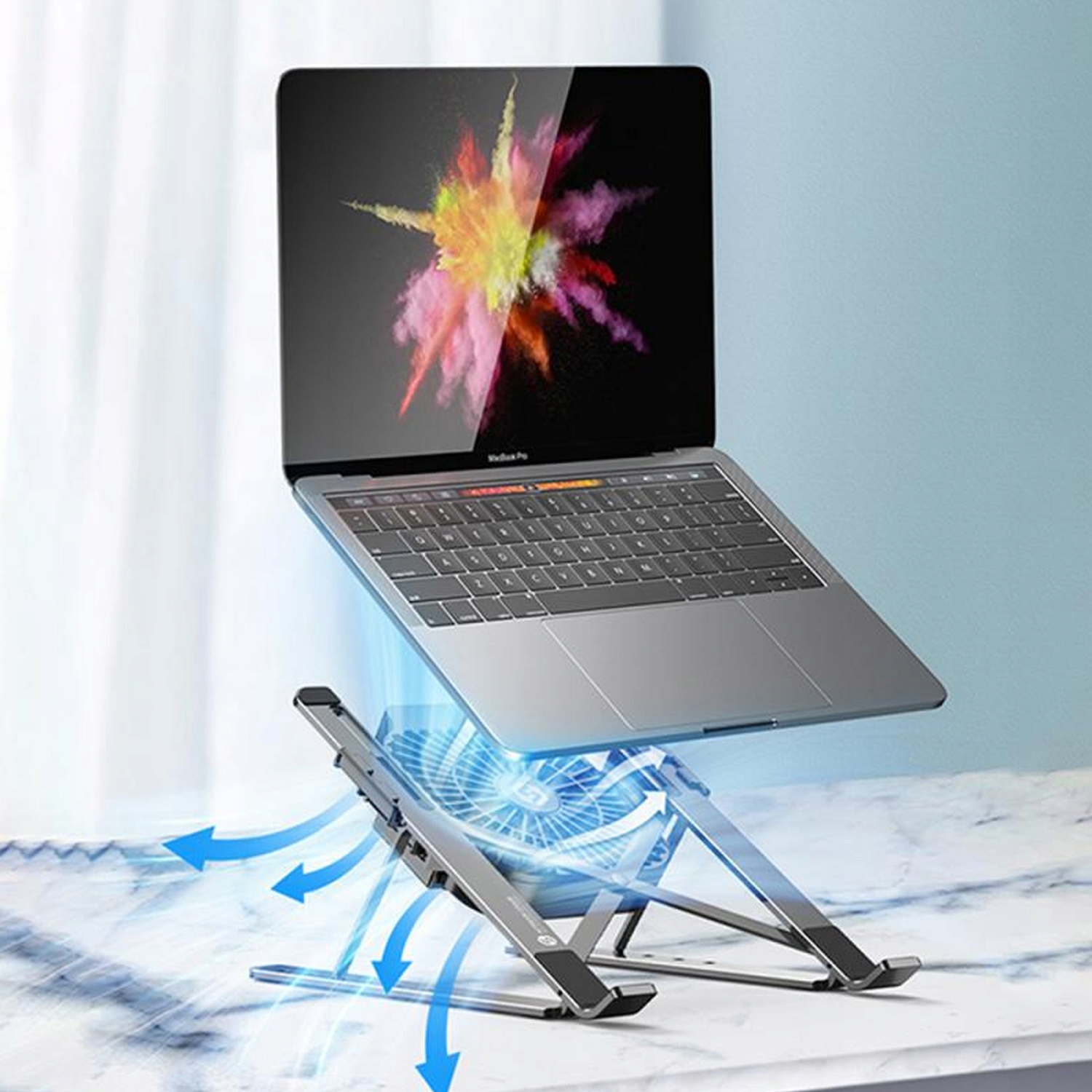 Подставка ноутбука с вентилятором F1 для Macbook Air от производителя Strado