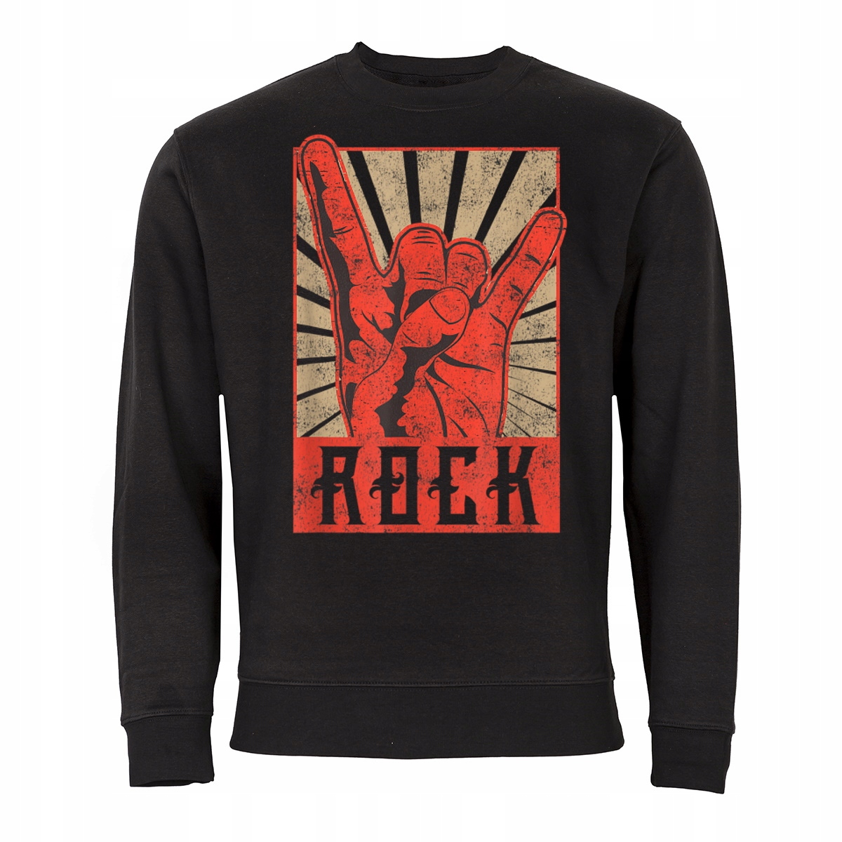 

Czarna Bluza Muzyczna Dla Muzyka Rock And Roll