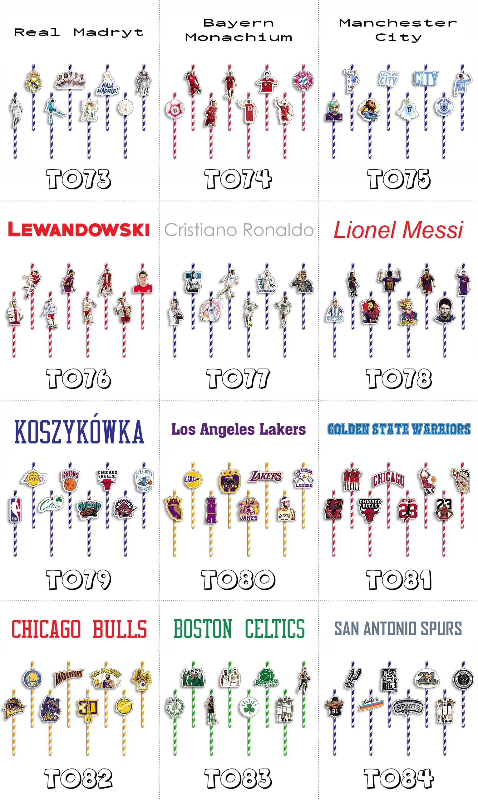 SŁOMKI URODZINOWE z POSTACIAMI - MASHA MASZA I NIEDŹWIEDŹ BAJKI - 8 szt. Waga produktu z opakowaniem jednostkowym 0.2 kg