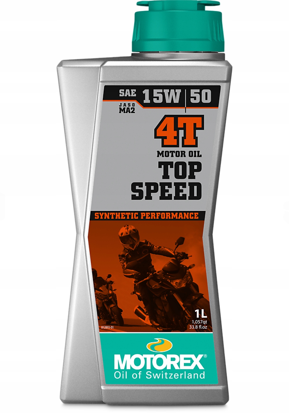 Motorex Top Speed 15W50 4T 1L Ktm Husqvarna Gas Gas