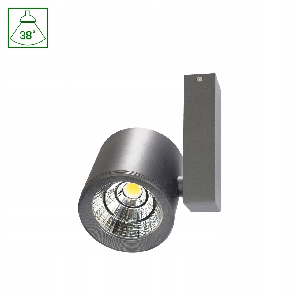 Stropné svietidlo Chloe Cob Led 230V 28W IP20 24st Teplá farba Silver mat