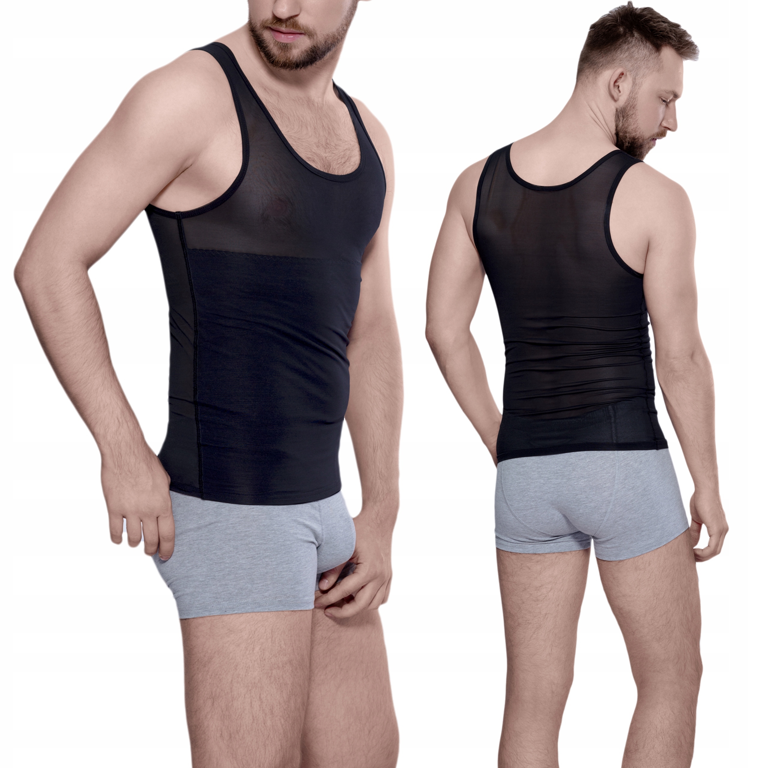 

Mitex Wyszczuplająca koszulka męska cz 180/190 XL