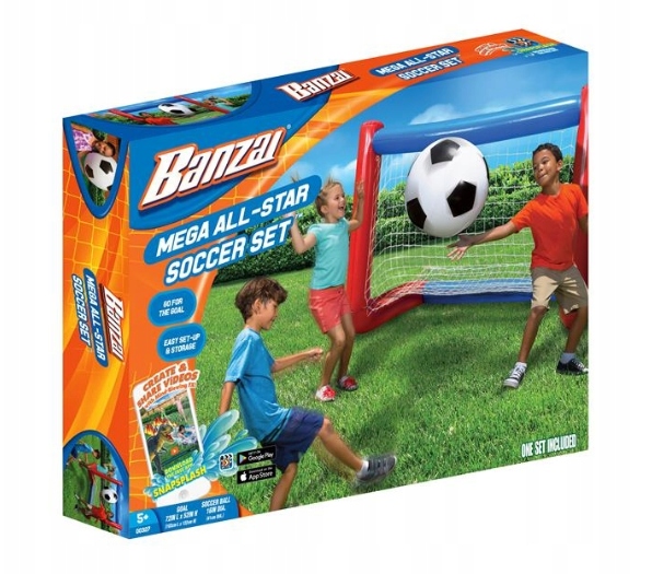 BANZAI набор для игры в мяч 00327 цель мяч