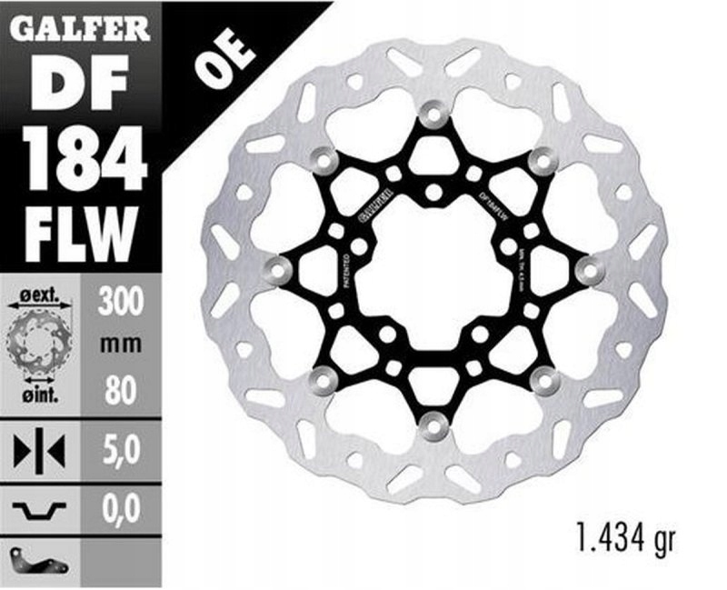 Predný Brzdový Kotúč Kawasaki En 650 Vulcan '15- ER-6F/N '05- ZX-6R 06-12