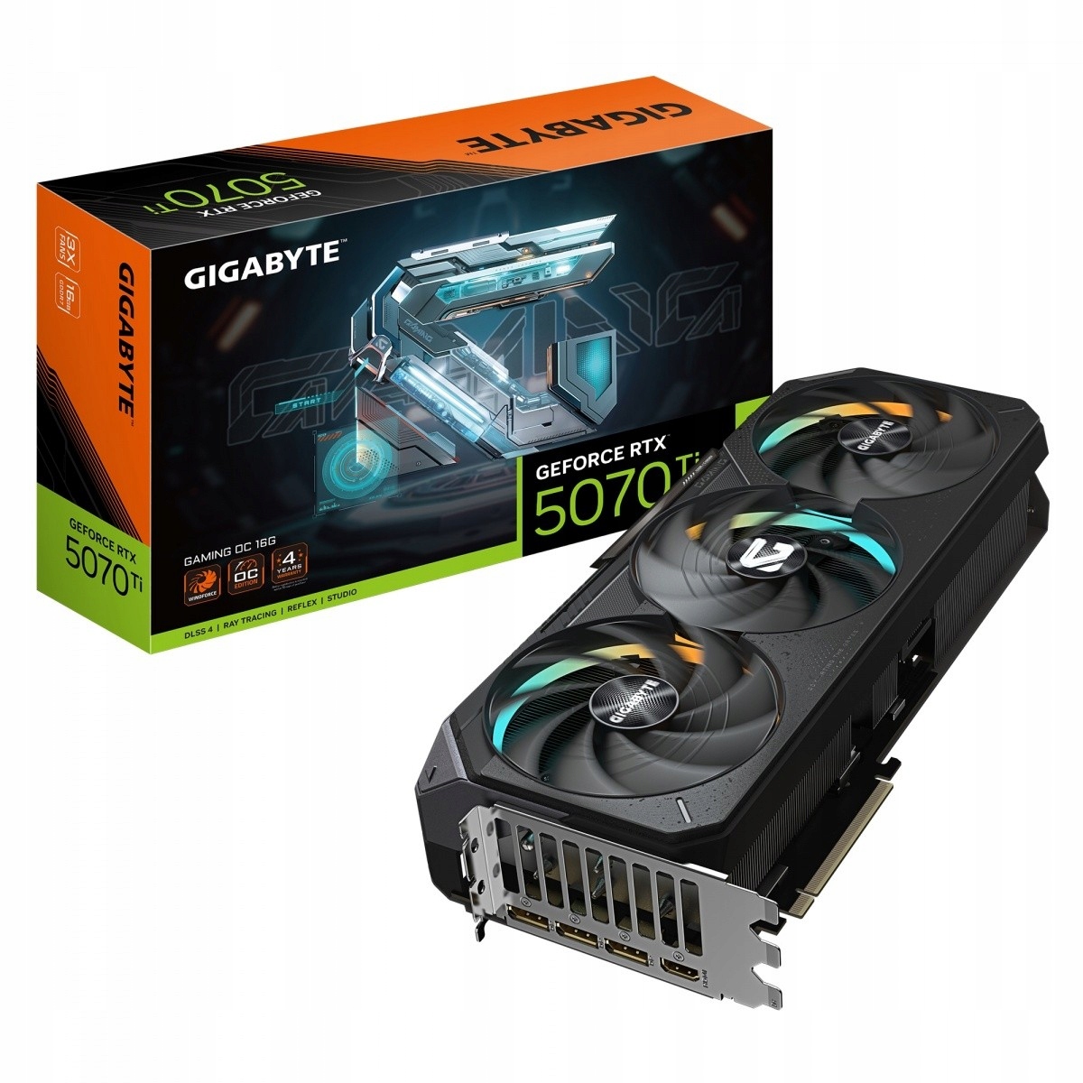 Grafická karta Gigabyte GeForce Rtx 5070 Ti Gaming Oc 16 Gb