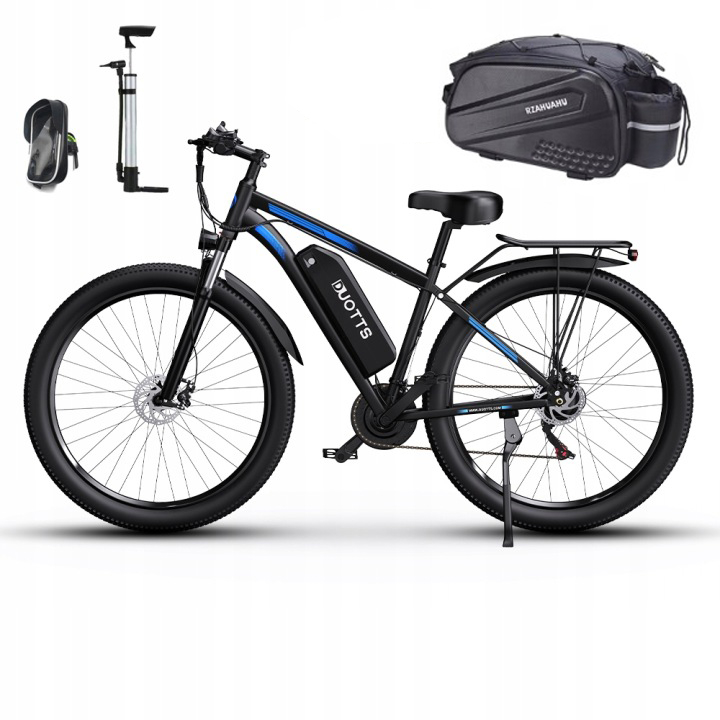 Duotts C29 1000W 48V15Ah 55KM/H 29'' Shimano 21S Z App brašna
