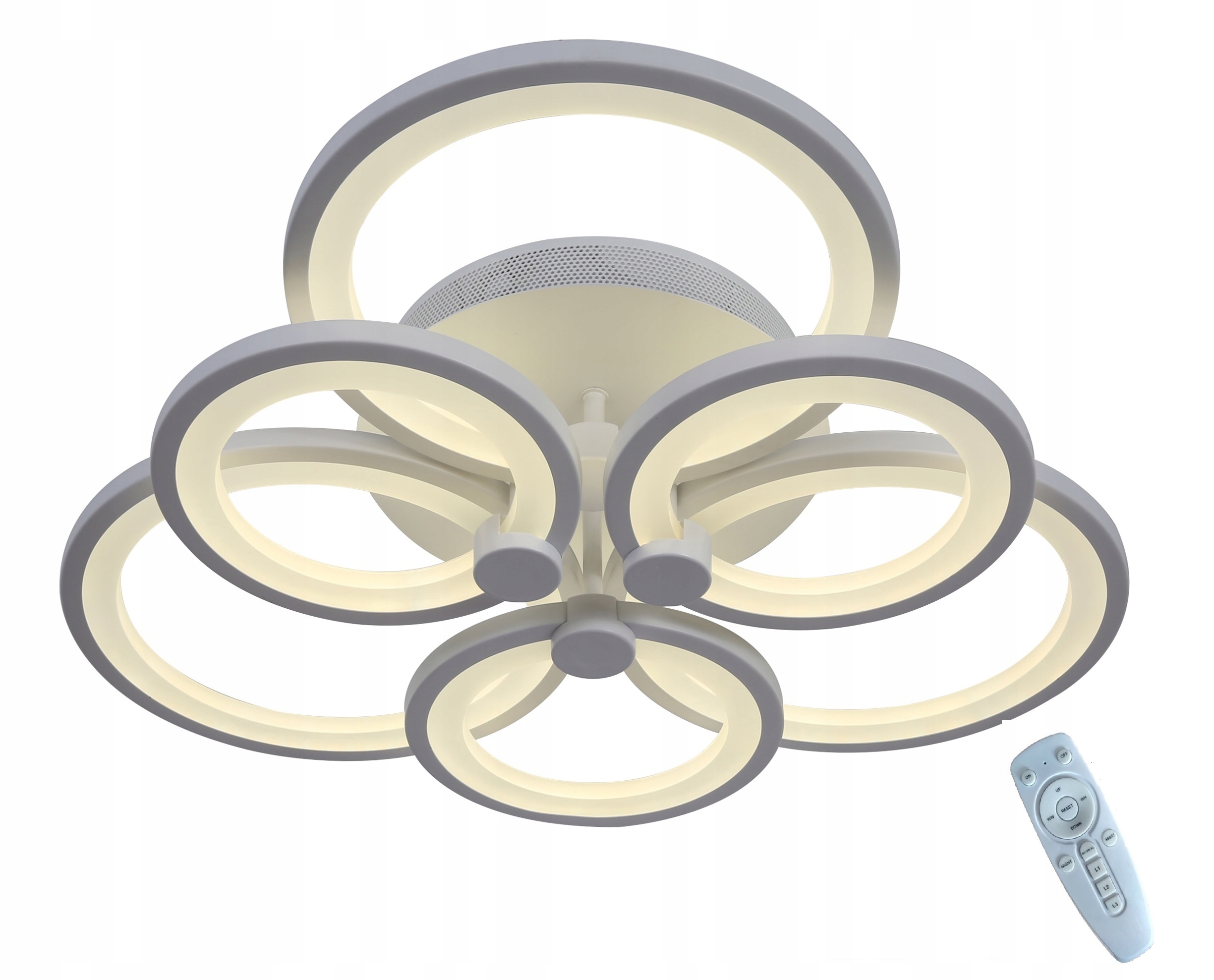 LAMPA LED RING LAMPA SUFITOWA PLAFON ŻYRANDOL RING + Pilot EAN (GTIN) 5905476255235