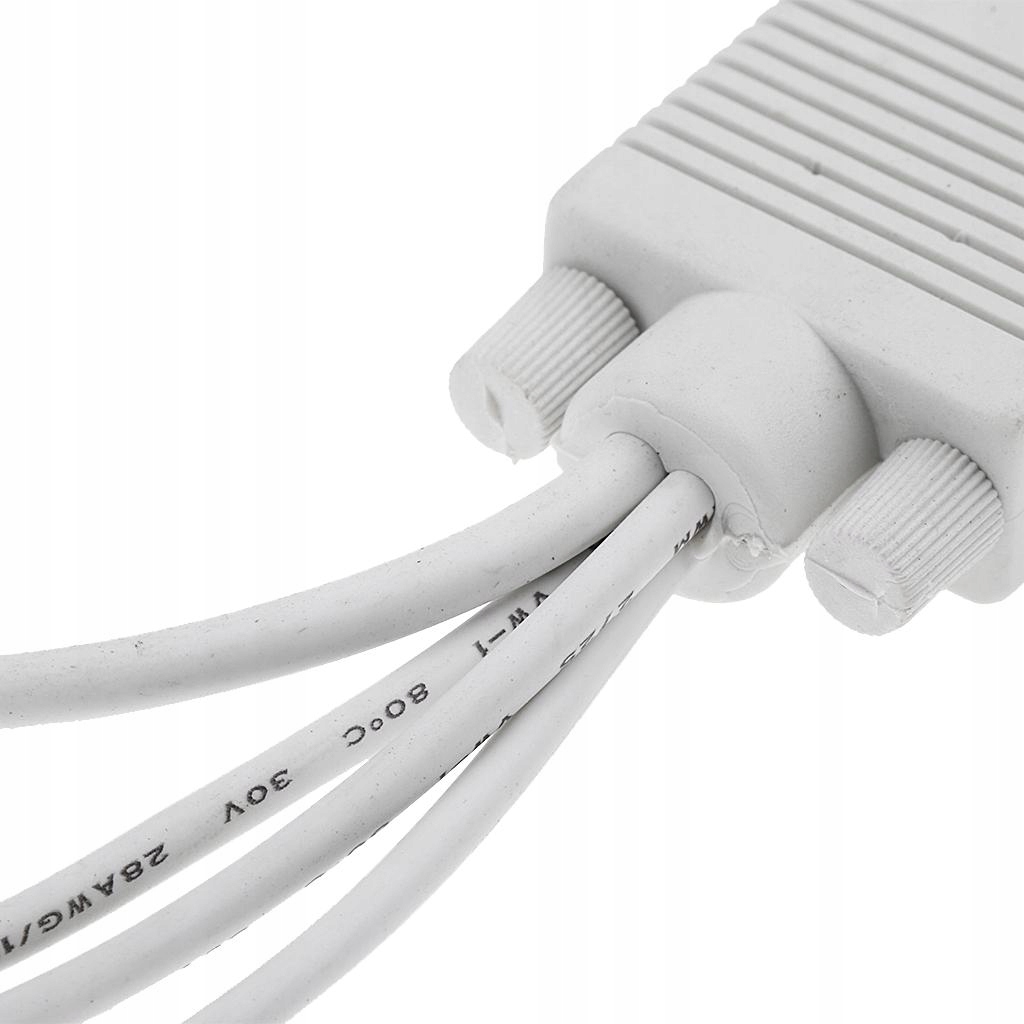 VGA to S Video AV TV Out 3 RCA Composite Female Długość kabla 0 m