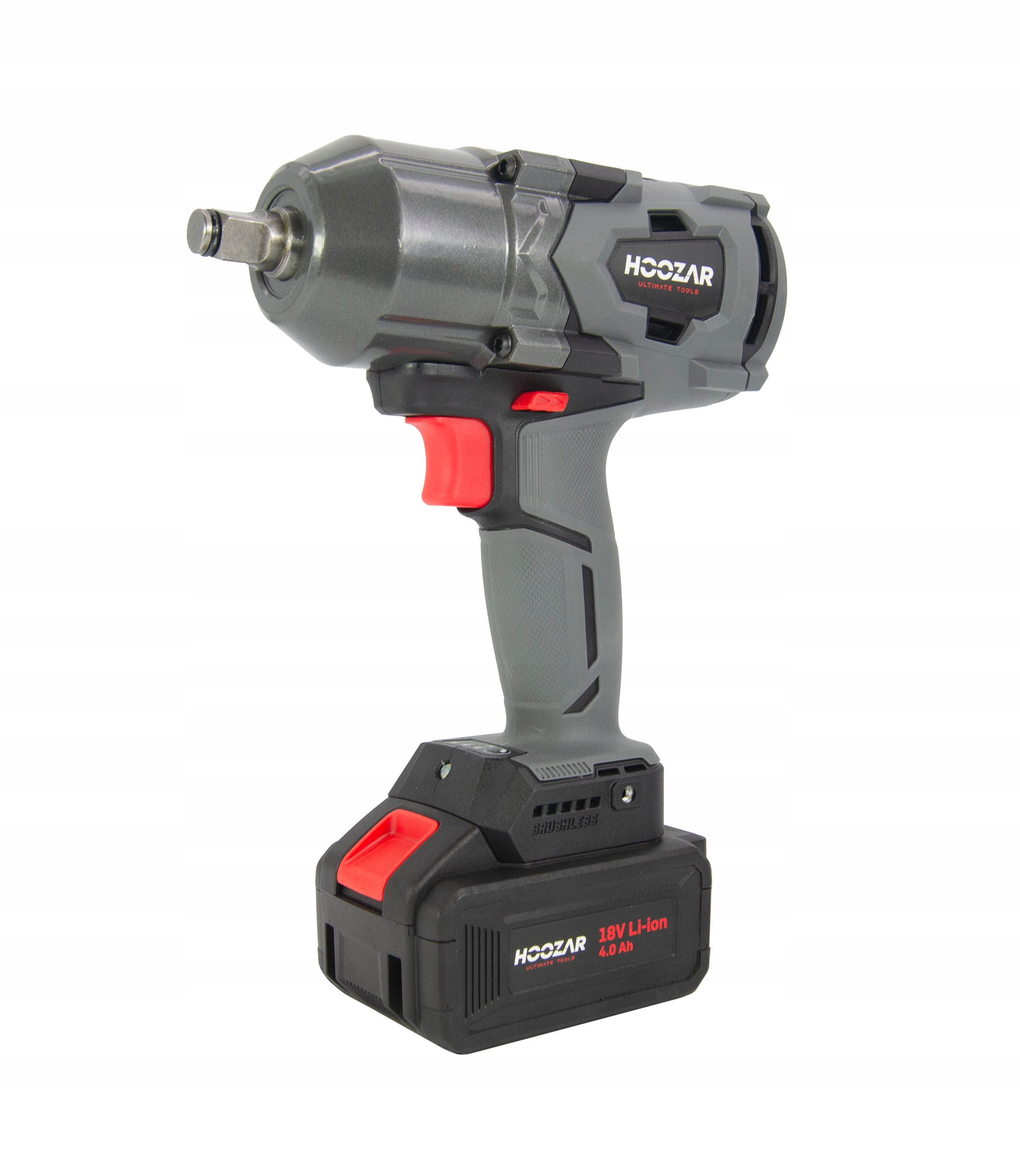 Klucz udarowy bezszczotkowy 1/2" 18V 1x4.0Ah 600Nm IW20BL Hoozar