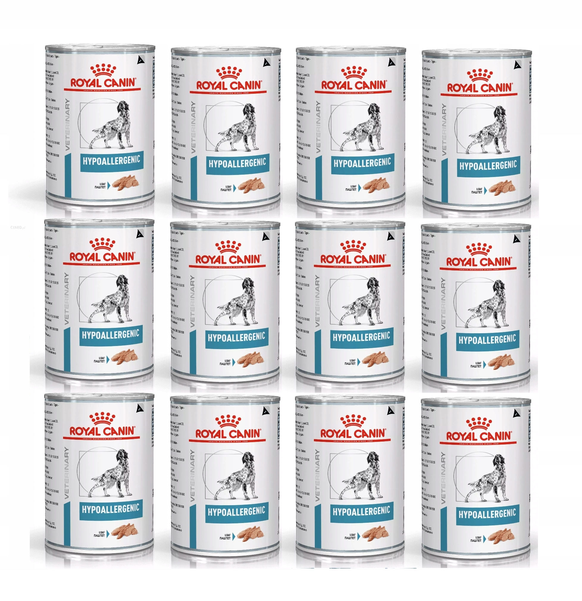 Levně Royal Canin Dog Hypoallergenic 12 x 400 g plechovka