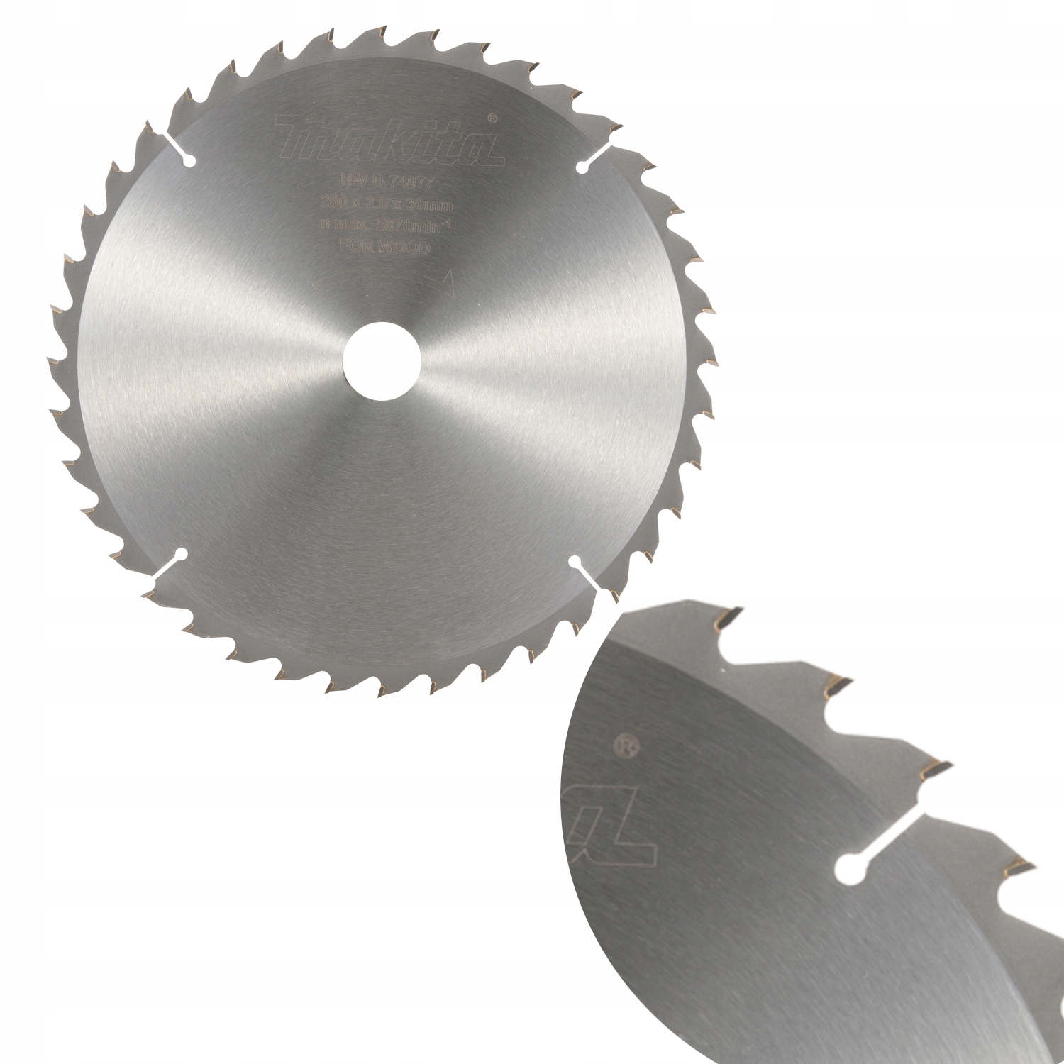 

Tarcza do drewna do MLT100 260x30mm 40z Makita