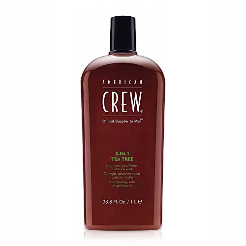 American Crew Šampon S Tea Tree 3V1 (šampon, Kondicionér Sprchový Gel)